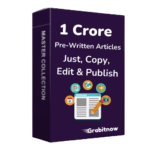 1 Crore Pre-written Articles