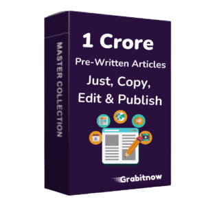 1 Crore Pre-written Articles