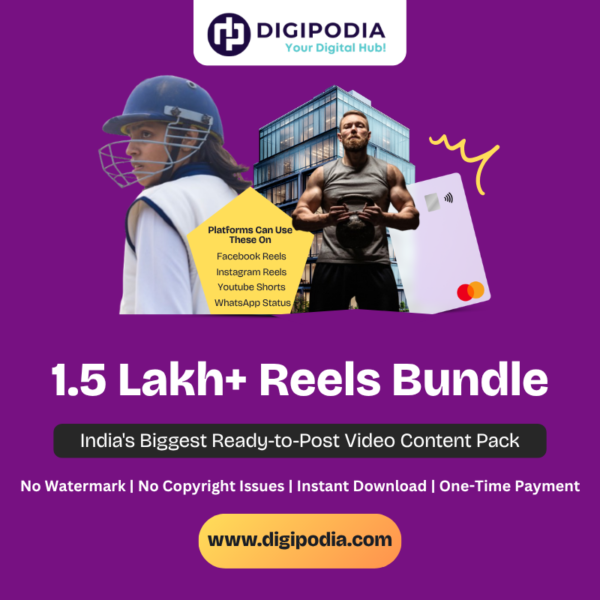 1.5 lakh reels bundle preview - ready to post instagram reels india
